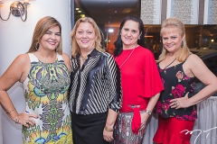 Denise Pinheiro, Jorgiana Pinheiro, Juliana Barroso e Excelsa Costa Lima