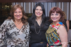 Safira Moreira, Sellene Câmara e Christiane Leite