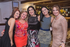 Suzana Farias, Beth Pessoa, Isabele leitão, Deusa Rocha e Márcia Andréa