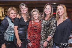 Vera Costa, Michelinne Pinheiro, Graça da Escóssia, Fátima Santana e Ana Cláudia Canamary