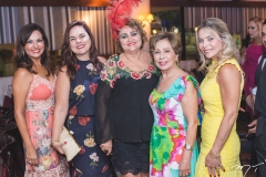 Ana Paula Thoen, Denise Lucena, Vera Costa, Tane Albuquerque e Tânia Vieira