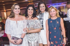 Fafá Santana, Izabeli Leitão, Geórgia Duarte e Eveline Pinheiro