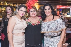 Flávia Batista, Vera Costa e Izabeli Leitão