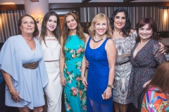 Rossana Raia, Renata Pinheiro, Ivânia Araújo, Ana Cristina Montenegro, Izabeli Leitão e Christiane Leite