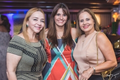 Sandra Fujita, Marília Matos e Nicole Lobo