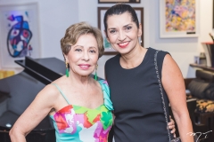 Tane Albuquerque e Márcia Travessoni