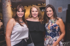 Marília Matos, Luiziane Cavalcante e Ana Virgínia Martins