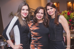 Renata Pinheiro, Martinha Assunção e Lorena Pouchain