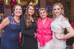 Rosana Raia, Vânia Araújo, Vera Costa e Marta Freire