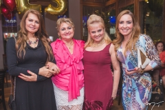 Vânia Araújo, Vera Costa, Excelsa Costa Lima e Ana Cristiana Lima