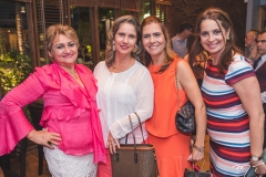 Vera Costa, Sílvia Tigre, Débora Moreira e Márcia Andréa