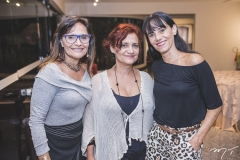 Adriana Helena, Cláudia Jardim e Adriane Cortes