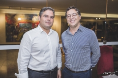Edson Queiroz Neto e Eduardo Saron