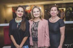 Manoela Bacelar, Lenise Rocha e Fátima Veras
