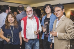Sofia Fan, Ricardo Ribenboim, Thomas Fan e Sérgio Miyazaki