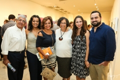 Ricardo Bezerra, Patrícia Araújo, Núbia Ramos, Nicinha Dias, Gabriela e Eduardo Clemente
