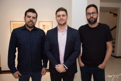 Eduardo Oliveira, Victor Perlingeiro e Marcos Ribeiro