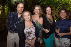 George Benevides, Graça e Neli Carvalho, Vânia Marques e Paula Sousa