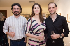 Miguel Franklin, Sofia Portela e Daniel Amorim