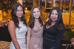 Renata Matos, Carolina Andrade e Letícia Fernandes
