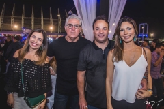 Ednice e Rildo Cruz, Ênio e Renata Cabral