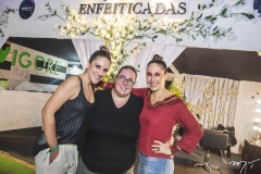 Natália Marques, Clara Franck e Larissa Coelho