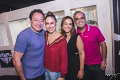 Pedro Neto e Larissa Coelho, Renata e Marcelo Mota