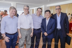 Jaciel Matoso, Carlos Alberto, Lúcio Oliveira, Gervasio Tanabe e Airton Cabral