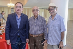 Manuel Linhares, José Carlos e Fénelon Gonçalves