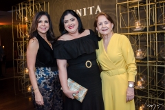 Maria Lúcia Negrão, Viviane Almada e Lenita Negrão
