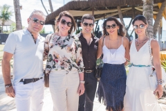 Cláudio Silveira, Sandra Pinheiro, Pedro Garcia, Márcia Travessoni e Nicole Pinheiro