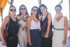 Deborah Nibon, Sandra Pinheiro, Márcia Travessoni, Alice Ferraz e Nicole Pinheiro