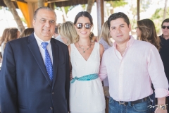 Max Câmara, Nicole Pinheiro e Pompeu Vasconcelos