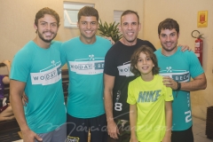 Pedro Pucci, Erivaldo Junior, Bert Guimarães, Leo Lobo e Arthur Brandão