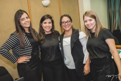 Talita Pinto, Janaina Magalhães, Mônica Pinho e Edja Juvêncio