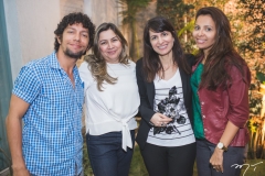 Diego Moreno, Ana Quezado, Caroline Quixadá e Paula Acácio