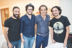 Luís Alves, Cadeh Juaçaba, Solon Ribeiro e Erik Égon