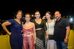 Ana Lucia, Maria Helena, Simone Marques, Cintia Marques e Celso Pedrosa