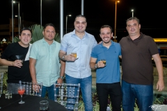 Leonardo Cadori, Maitom Batista, Rodrigo Cesar, Vitor Araújo e Agamenon Junior