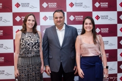 Renata Santos, Patriolino Dias e Raquel Antonini