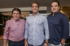 Dito Machado, Leonardo Vidal e Thiago Holanda