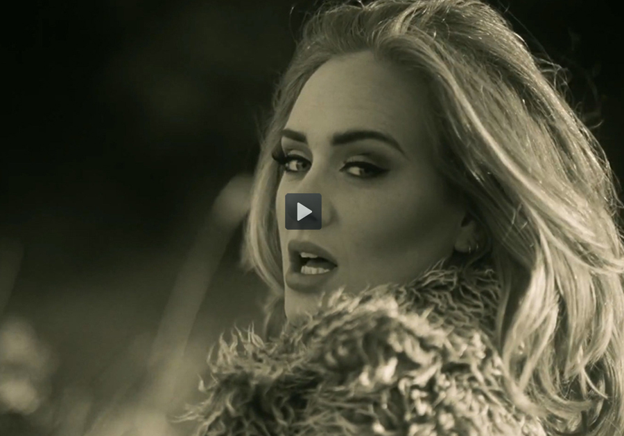 Adele e seu novo clipe “Hello”