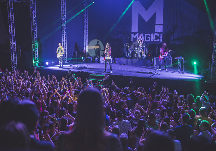 Canadense “Magic!” em Fortaleza
