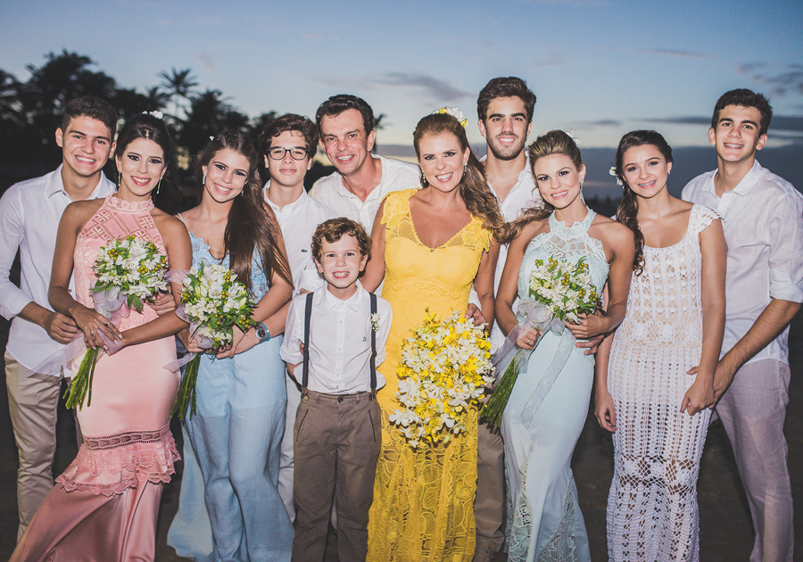 As bodas de prata (em clima sunset) de Alexandra e Fred Pinto | GALERIA registrou tudo!