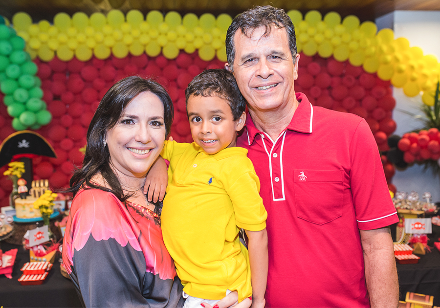 João Marcelo Távora comemora cinco aninhos inspirado nos piratas