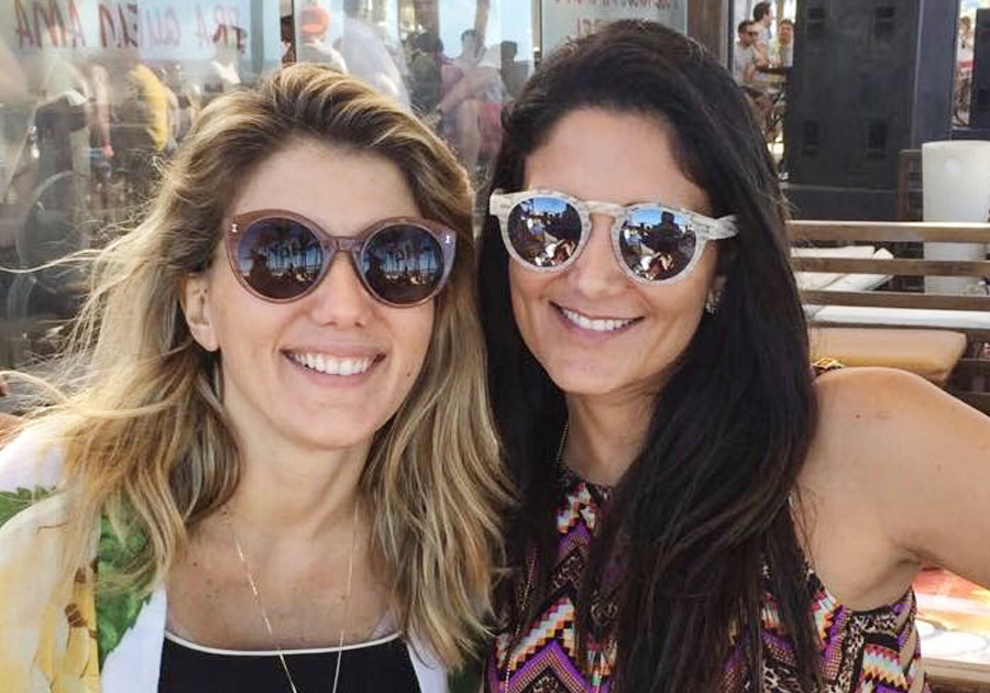 Novidade de décor! Aline e Rafaela Pinho se preparam para lançar linha VIP de jogos americanos!