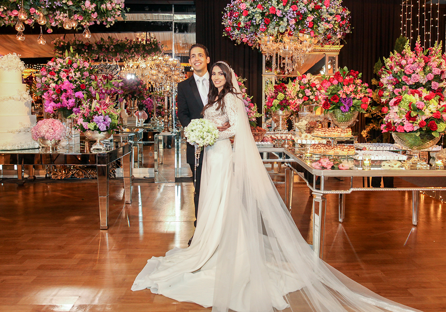 Noite de amor e de beleza no casamento de Lorie Correia e Angelo Figueiredo!