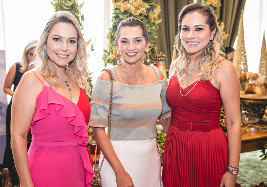 Glamour e muitas novidades marcam o almoço de natal da Tallis Joias