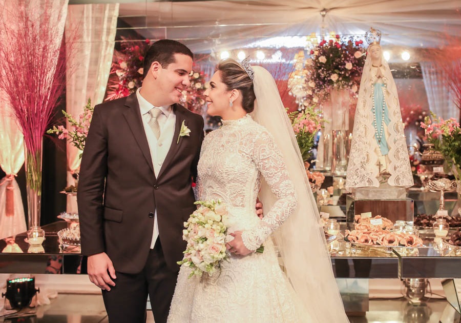 Veja os detalhes do casamento de Anna Flávia Accioly e Lucas Cavalcante