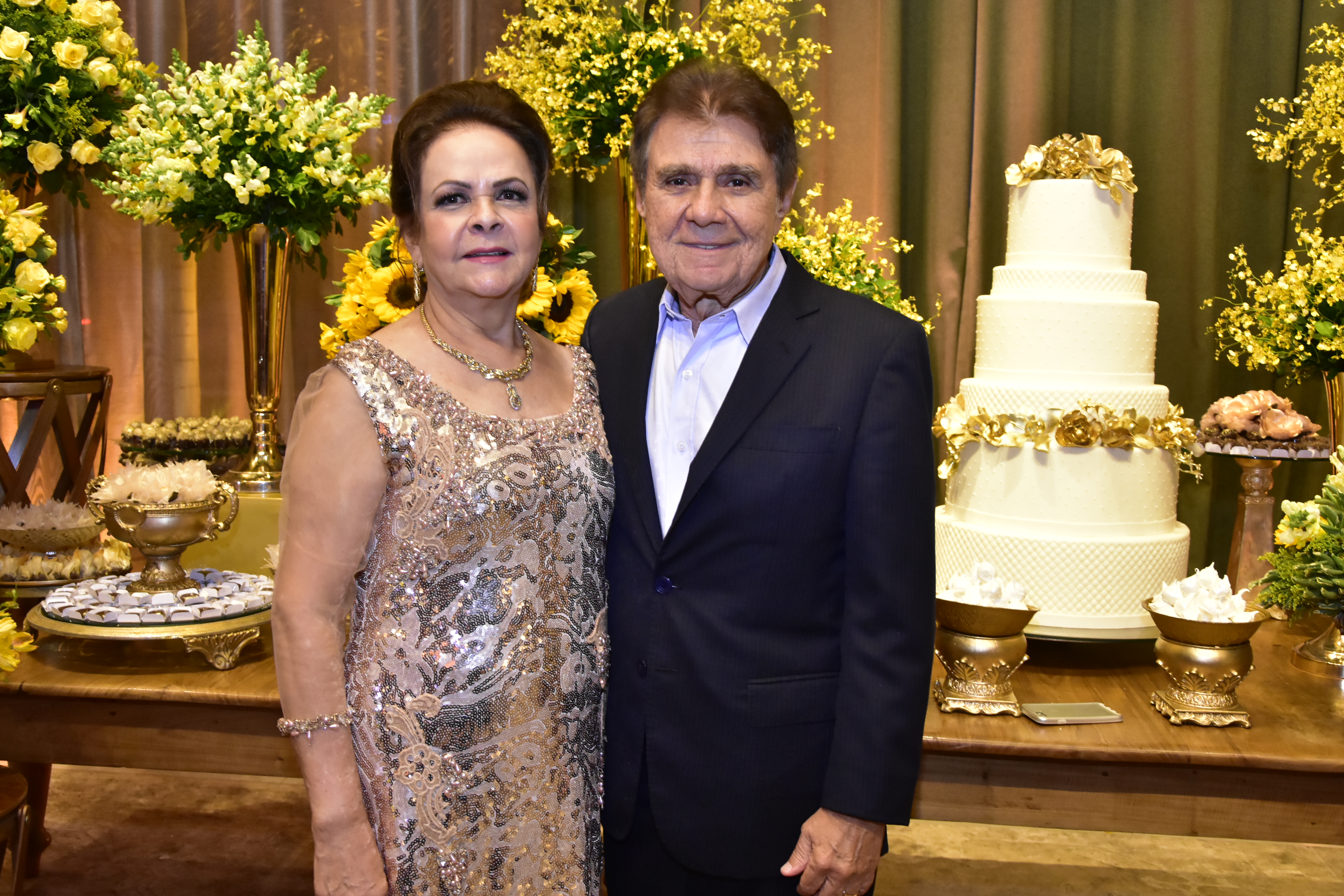 Jorge e Nadja Parente celebram suas bodas de ouro e uma trajetória de amor